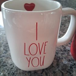 Rae Dunn Valentine Mugs. New $9 Each