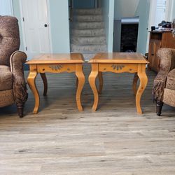 Elegant French End Tables - $50 ea or both $80