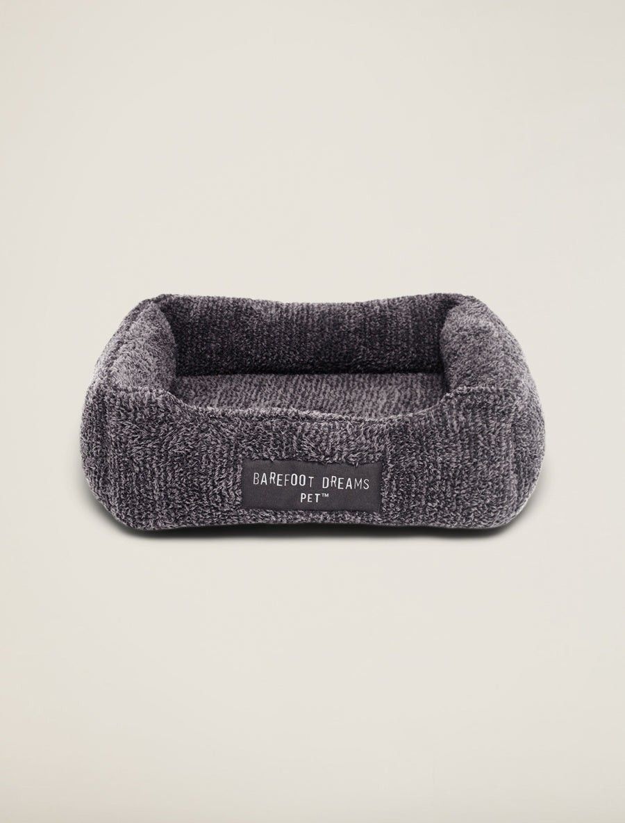 NWOT Barefoot Dreams CozyChic Pet Bed - Small (17"x21") - Carbon/Black