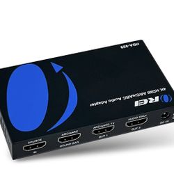 OREI EARC 4K 120Hz Audio Extractor, Converter Soundbar ARC Support, HDCP 2.3 - Dolby Atmos, HDR10+, Dolby Digital/DTS Passthrough Dolby Vision For Son