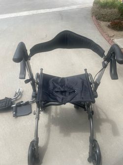 walker and wheelchair combo