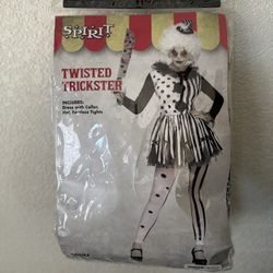 S/M TWISTED TRICKSTER HALLOWEEN COSTUME