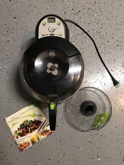 T Fal Actifry Air Fryer with attachments