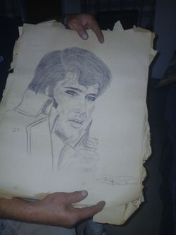 Elvis drawing