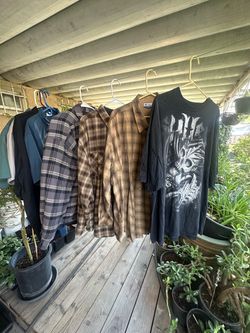 Men’s 3X flannel shirts