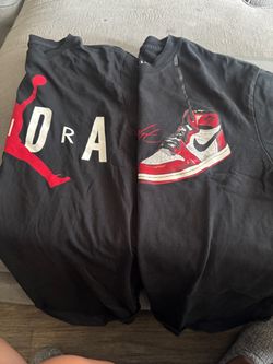 2 Jordan T-Shirts Men’s Size Large