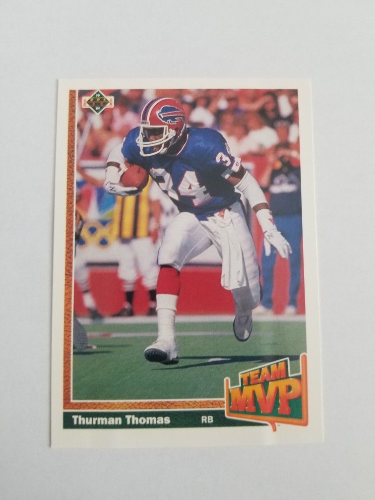 Thurman Thomas Sports Card Collectable