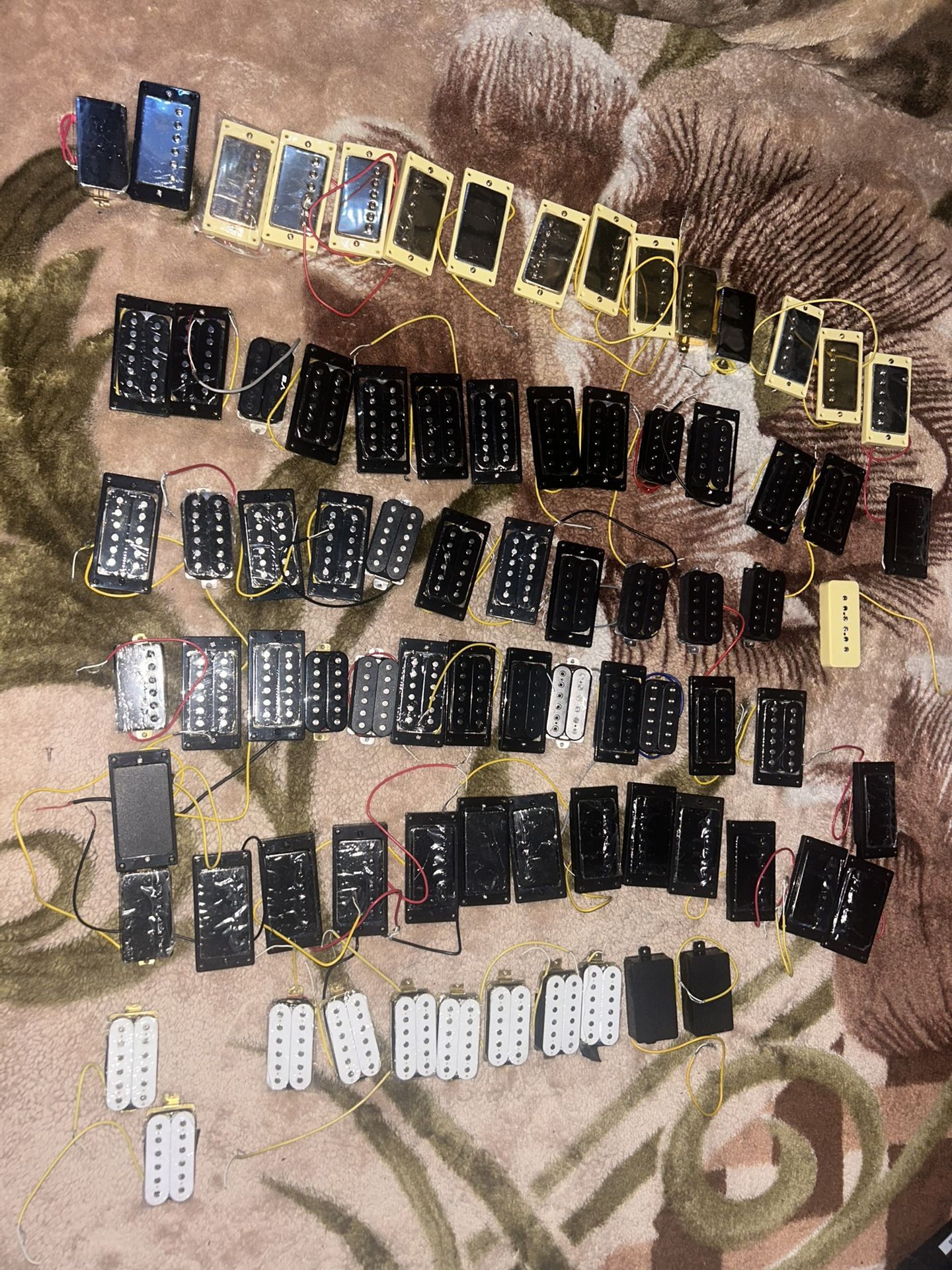 Lot Of Guitar Humbuckers 