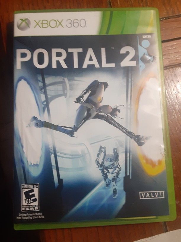 Portal 2 Xbox 360 Game with Original Xbox 360 Wireless controller By Microsoft 