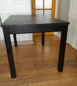Ikea Laneberg Extending Dining Table in Brown/Black.