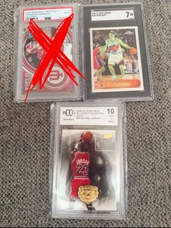 Graded Sports Card Lot of 2