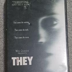 They Horror Movie DVD Wes Craven Scary Regan Blucas