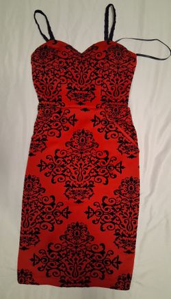 Size 1-3 women midi dress with pockets