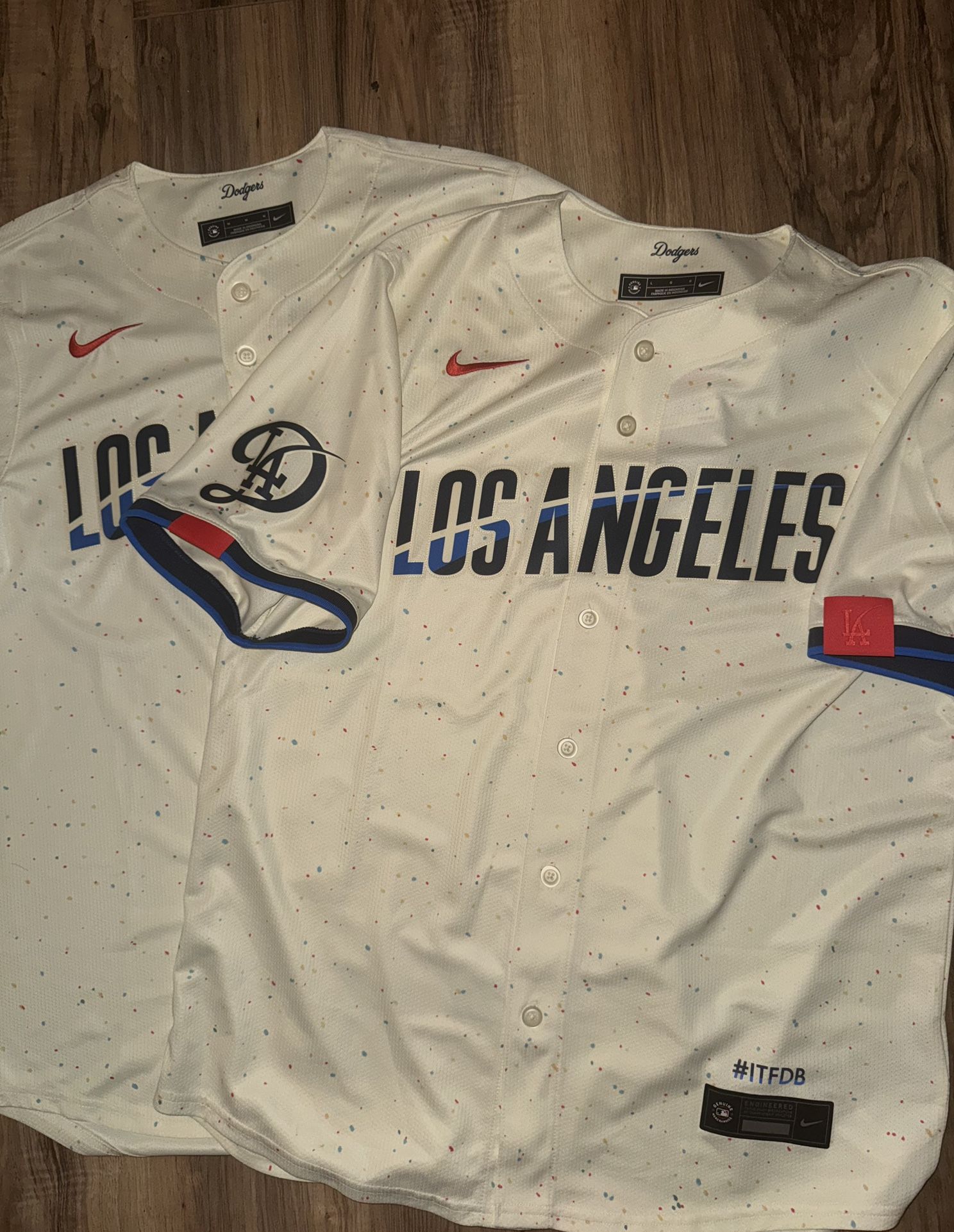 New Men’s Size Medium, Large, XL & 2XL Nike LA Dodgers City Connect Jersey
