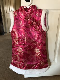 Chinese Traditional Embroidery Dress For Girls