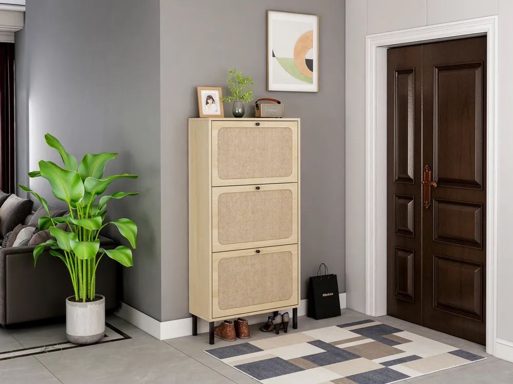 3 Door Shoe Rack