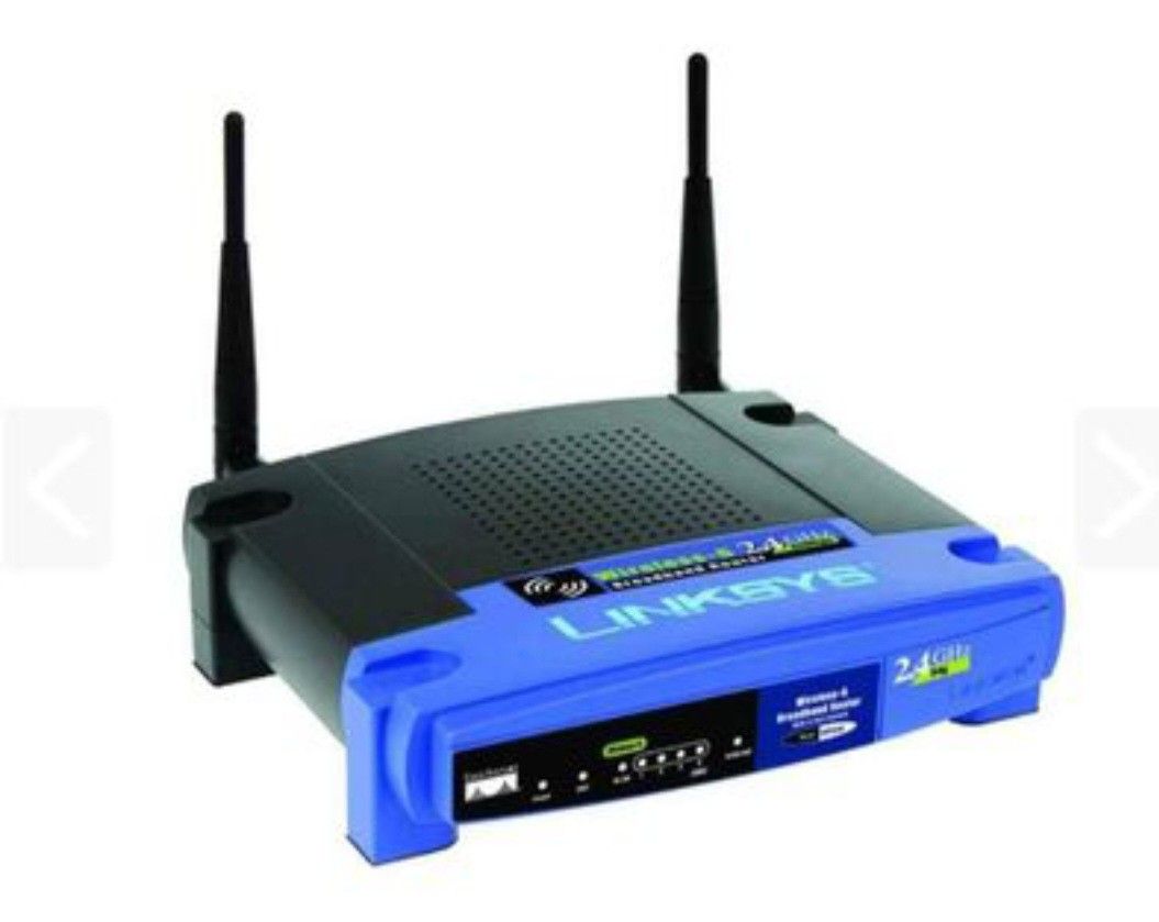 LINKSYS Wireless-G 2.4 GHZ Broadband Router w/ 4 Port Switch - PreOwned