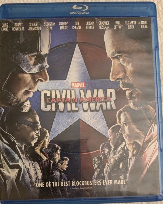 Marvel Captain America Civil War On Blu-Ray DVD, Bonus Features. The most explosive clash to ever rock the Marvel Cinematic Universe ignites a firesto