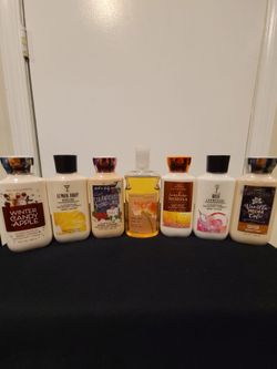 7 Bath & Bodyworks Body Lotions & Shower Gel