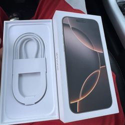 iPhone 16 Pro Max Box