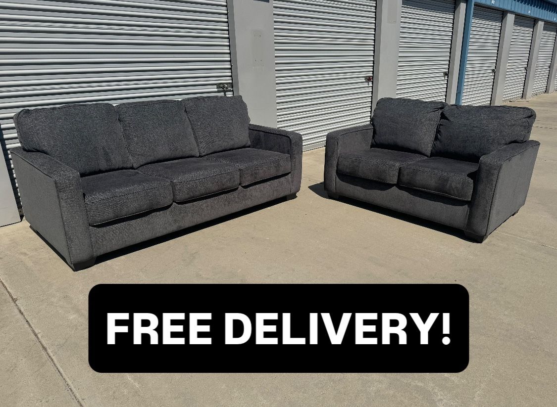 FREE DELIVERY || Ashley’s Furniture Couch & Loveseat Set