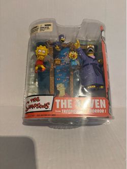 The Simpsons “The Raven Treehouse of Horror” Action Figure-Rare