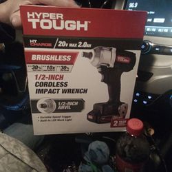 1/2 In Cordless Impact Wrench 20 V