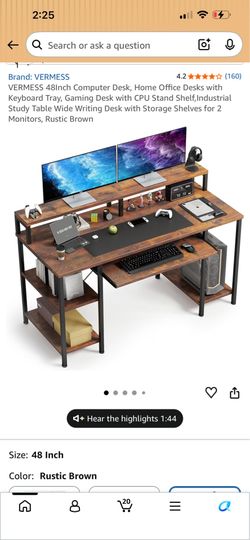 Free desk