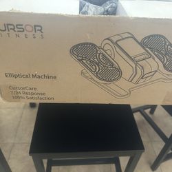Cursor Fitness Elliptical Machine “NEW