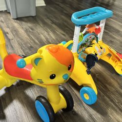 Baby Walker & Ride-On Toy Set – Excellent Condition