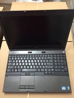 Dell Precision M4800 Quad Core i7 2.8GHZ Laptop 16GB 256gb SSD + 500GB HDD Win10 Office 2016 Nvidia 2GB Video Card