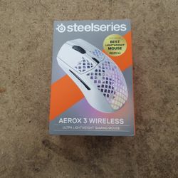 Steelseries Aerox 3 Wireless Lightweight Gaming Mouse NEW