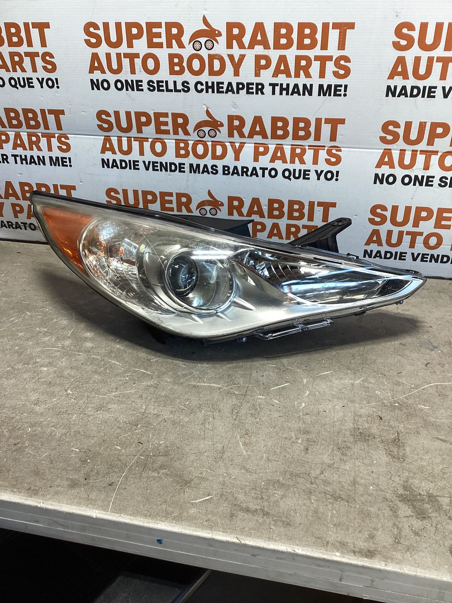 2011 Sonata Driver Headlight Aftermarket Complete 2014