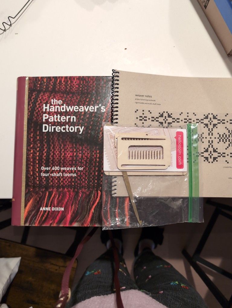 Weaving Book And Accessories