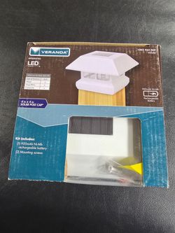 Solar fence post lights (4x4 post) - x12