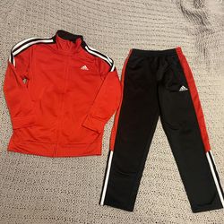 Boys Adidas Track Suit Size 7
