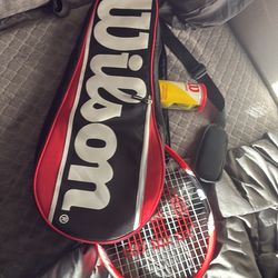 Wilmore tennis rack pack