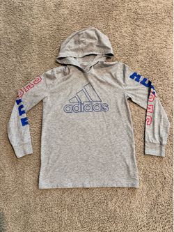 Boy’s Adidas Hooded Shirt- Medium