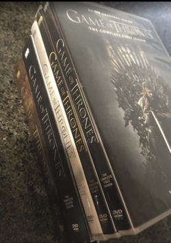 Dvd- GANE OF THRONES 1-5