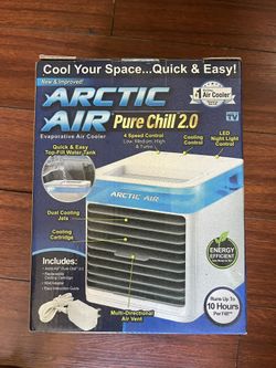 Arctic Air Pure Chill 2.0 Powerful Personal Air Cooler, As Seen On TV