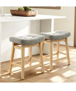 Set of 2 Backless Counterstools