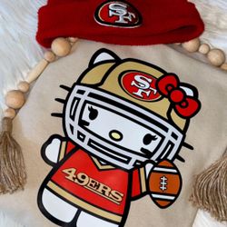49ers Hello Kitty Custom Tee Shirt