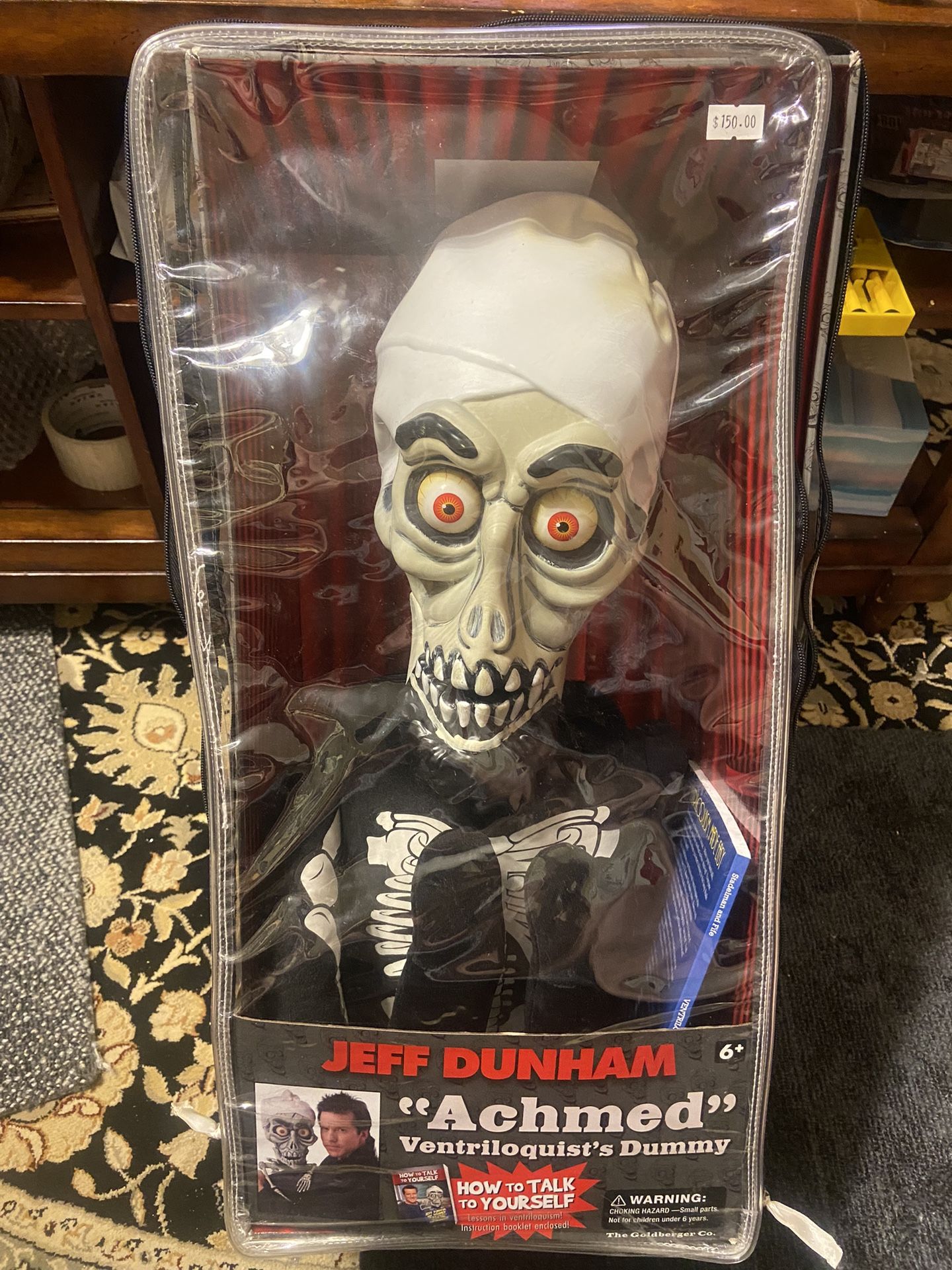 Jeff Dunham “Achmed” Ventriloquist Dummy