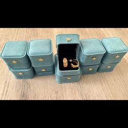 Earrings and rings（adjustable）– wholesale price $3 each