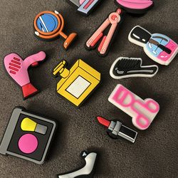 Makeup Girl Croc Charms/Jibbitz