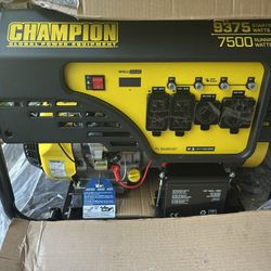 Generator New Never Used 