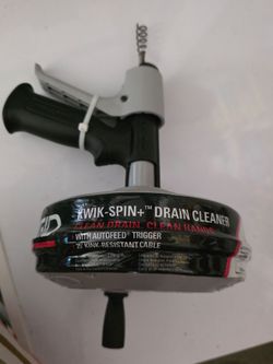 Ridgid - Kwik-Spin + Drain Cleaner
