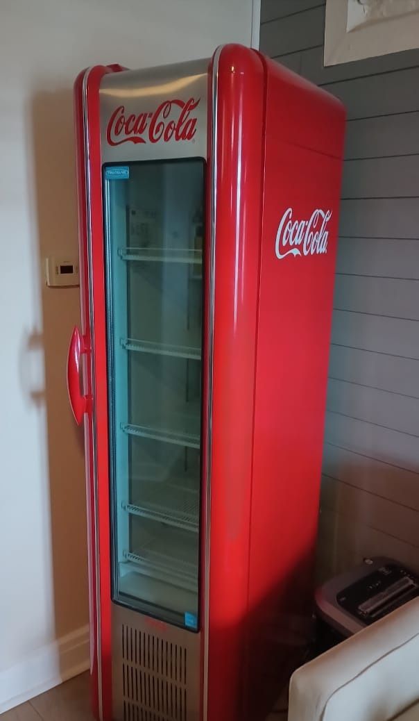 Man Cave Must Coke Fridge