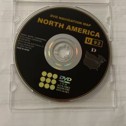 Toyota DVD Navigation Map