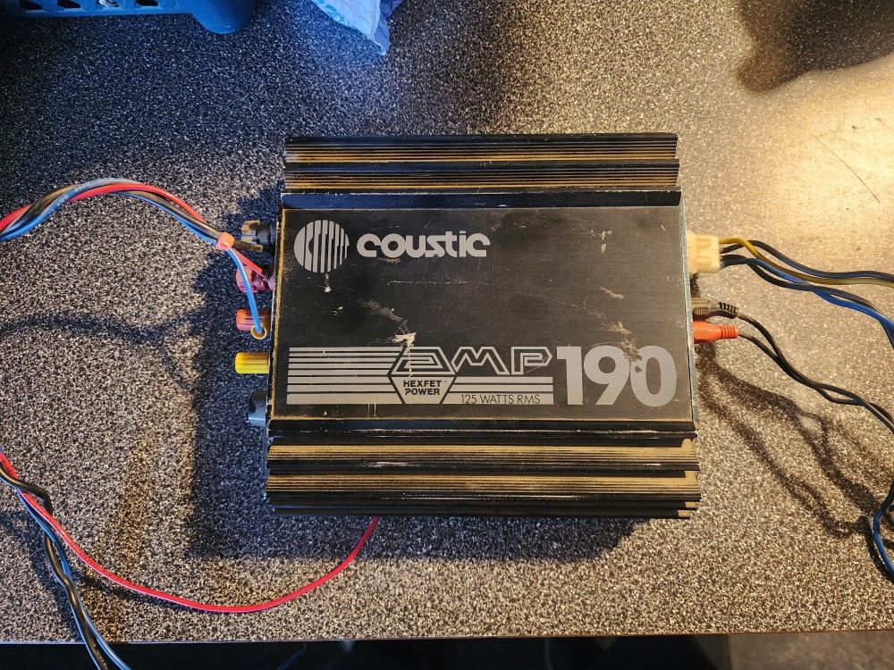 Car amplifier